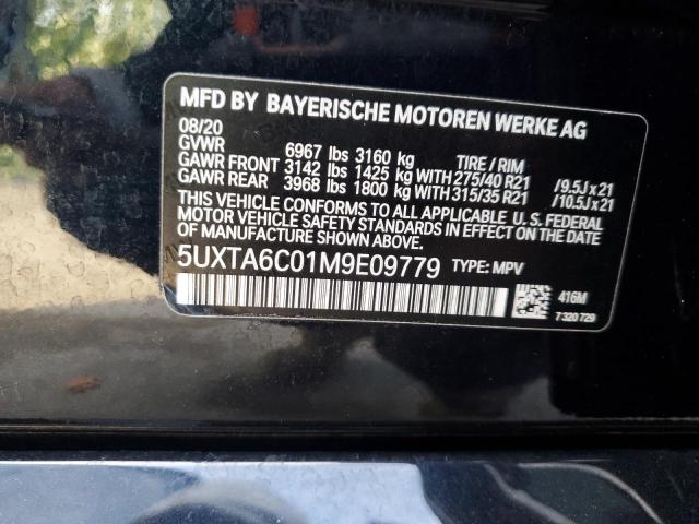 5UXTA6C01M9E09779 BMW X5 Xdrive45e