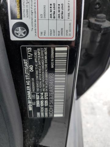WDDHF5KB7EA934693 Mercedes-Benz E 350