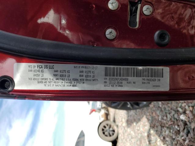 2C3CDZAG7JH204958 Dodge Challenger Sxt