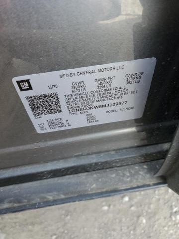 1GNERJKW8MJ129677 Chevrolet Traverse Rs