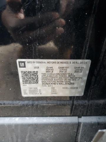 3GNAXHEVXKL204255 Chevrolet EQUINOX LS