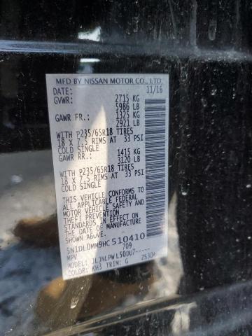 5N1DL0MM9HC510410 Infiniti QX60