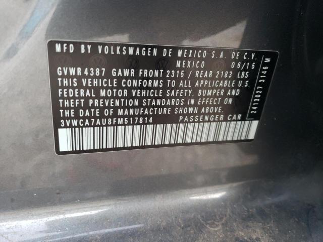 3VWCA7AU8FM517814 Volkswagen Golf Sportwagen Tdi S