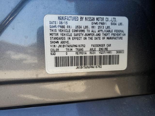 JN1BV7AR4FM416752 Infiniti Q50 BASE