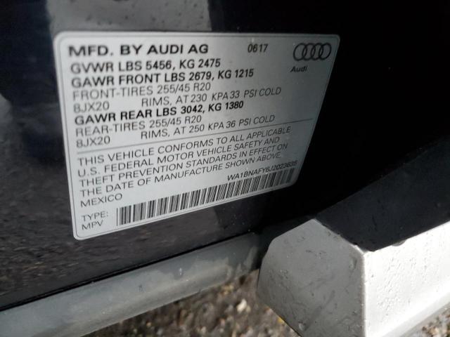 WA1BNAFY6J2023635 Audi Q5 Premium Plus