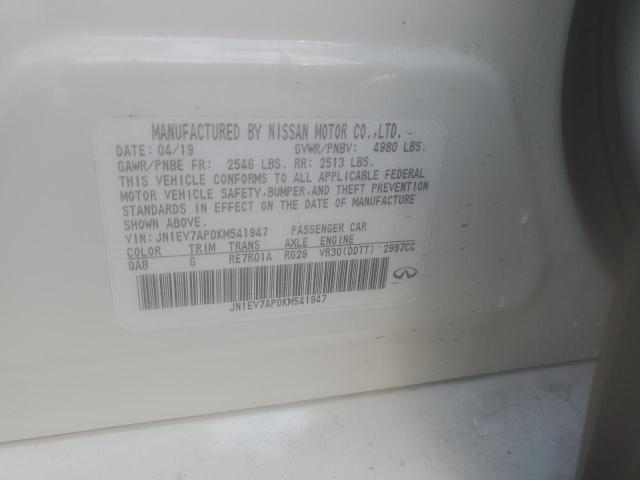 JN1EV7AP0KM541947 Infiniti Q50 LUXE