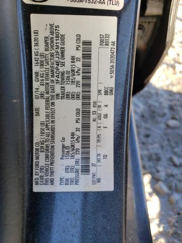 3FADP4EJ3FM118075 Ford FIESTA SE