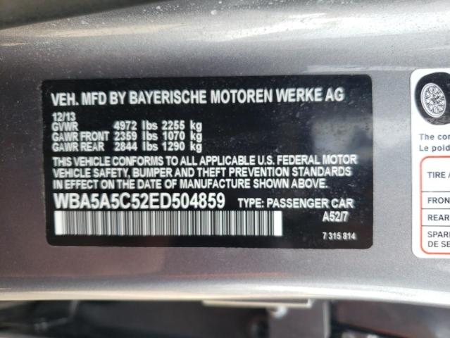 WBA5A5C52ED504859 BMW 528 I