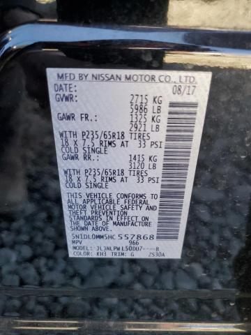 5N1DL0MM5HC557868 Infiniti QX60