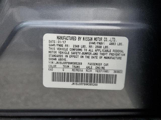 JN1BJ0RP8HM385269 Infiniti QX50