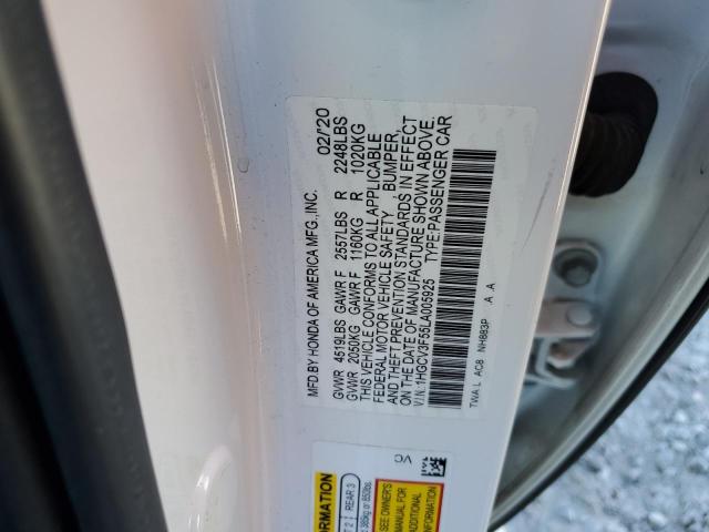 1HGCV3F55LA005925 Honda Accord Hybrid Exl