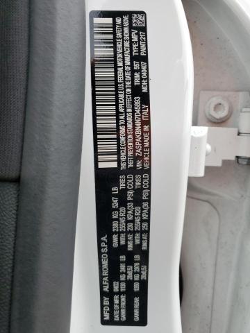 ZASPAKBN4N7D45893 Alfa Romeo STELVIO TI
