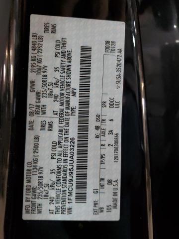 1FMCU9J95JUA03226 Ford Escape Titanium