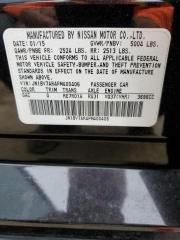 JN1BV7AR4FM400406 Infiniti Q50 BASE