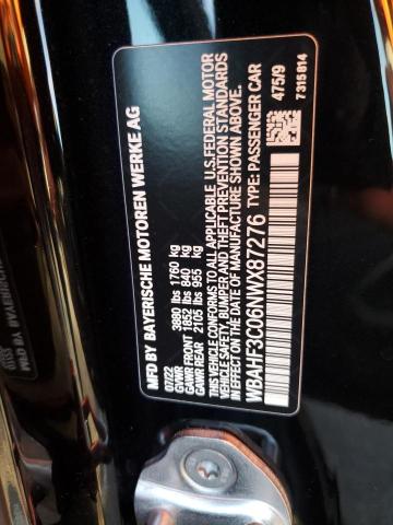 WBAHF3C06NWX87276 BMW Z4 Sdrive30i