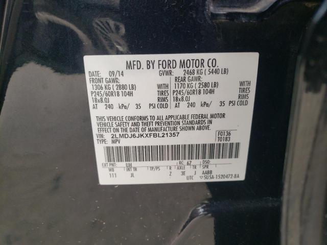 2LMDJ6JKXFBL21357 Lincoln MKX