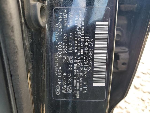 KMHCT4AE4HU206511 Hyundai ACCENT SE