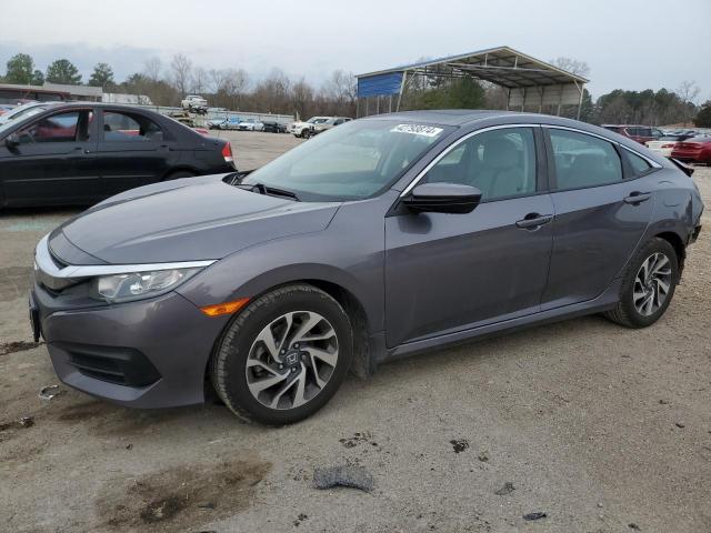 42793874 :رقم المزاد ، 19XFC2F75JE011408 vin ، 2018 Honda Civic Ex مزاد بيع