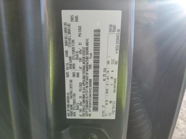 1FTEW1CG4GKE38988 Ford F150 Supercrew
