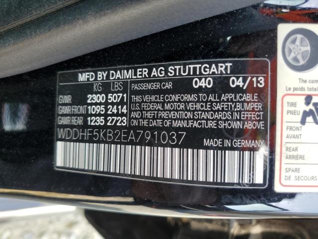 WDDHF5KB2EA791037 Mercedes-Benz E 350
