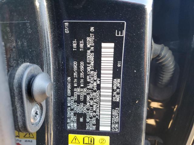 JTJDGKCA3J2005905 Lexus Rx 450h L Base