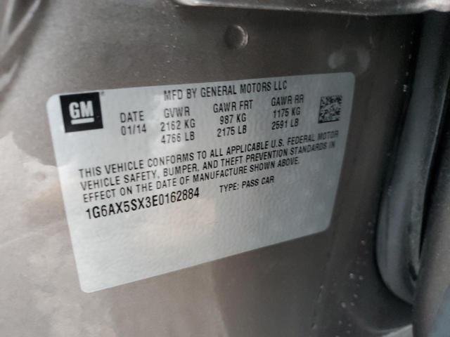 1G6AX5SX3E0162884 Cadillac Cts Luxury Collection