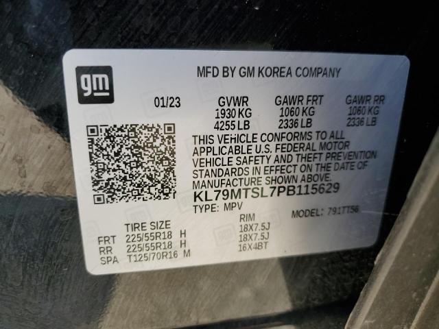 KL79MTSL7PB115629 Chevrolet Trailblazer Rs