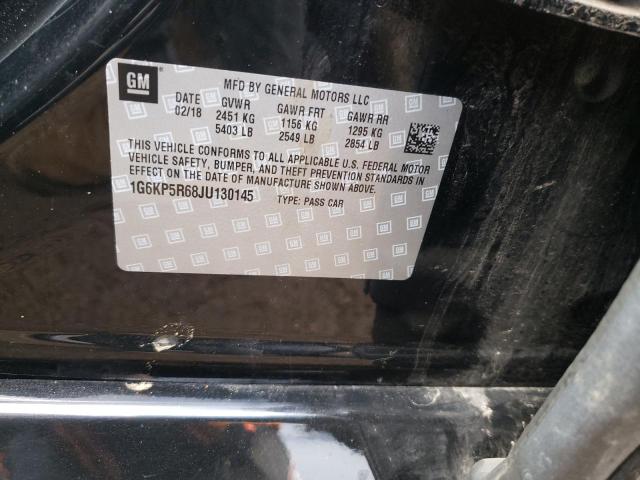 1G6KP5R68JU130145 Cadillac Ct6 Platinum Csav