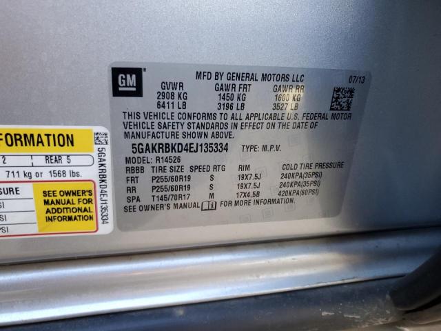 5GAKRBKD4EJ135334 Buick Enclave