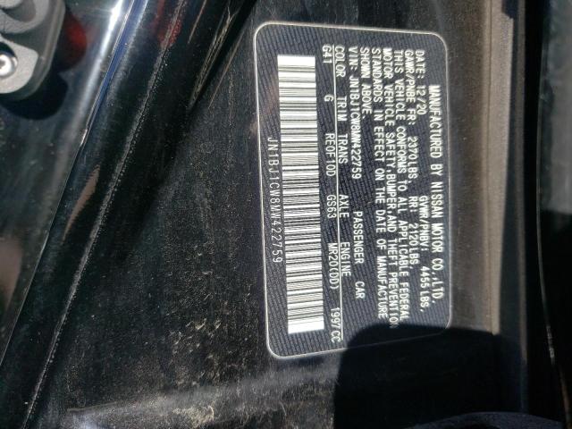 JN1BJ1CW8MW422759 Nissan Rogue Sport Sl