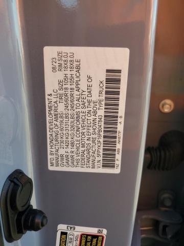 5FPYK3F16PB047843 Honda Ridgeline Sport