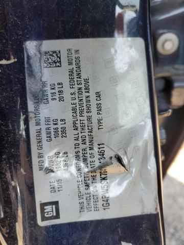 1G4PW5SK7G4134611 Buick Verano Sport Touring