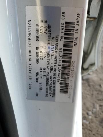 JM1BM1W71E1132158 Mazda 3 Grand Touring