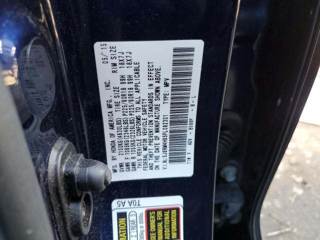 5J6RM4H95FL082301 Honda Cr-v Touring
