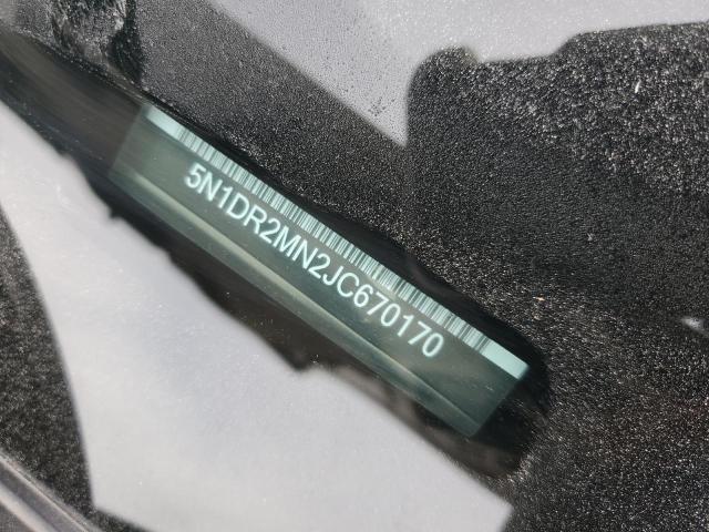 5N1DR2MN2JC670170 Nissan Pathfinder S
