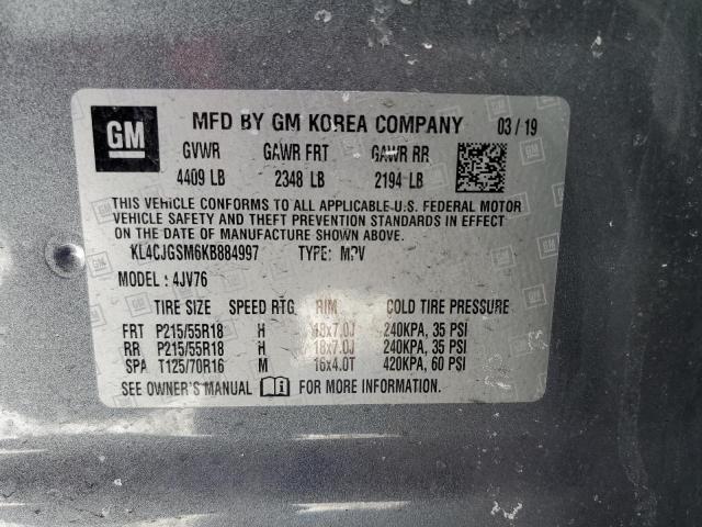 KL4CJGSM6KB884997 Buick Encore Essence