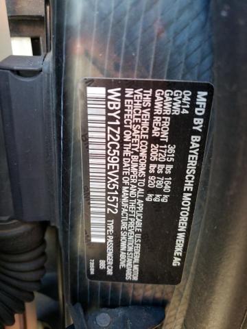 WBY1Z2C59EVX51572 BMW I3 Bev