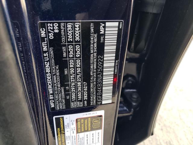 4JGFB4KB3NA750922 Mercedes-Benz Gle 350 4matic