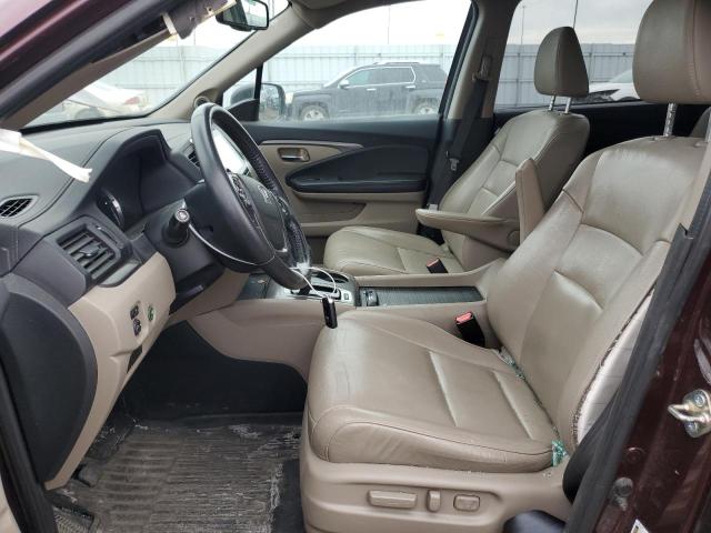 5FNYF6H55GB083442 Honda PILOT EXL