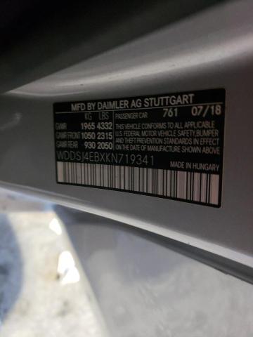 WDDSJ4EBXKN719341 Mercedes-Benz CLA 250