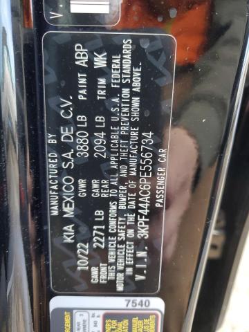 3KPF44AC6PE556734 KIA FORTE GT