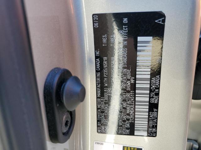 2T2HZMDA3LC245111 Lexus RX 350