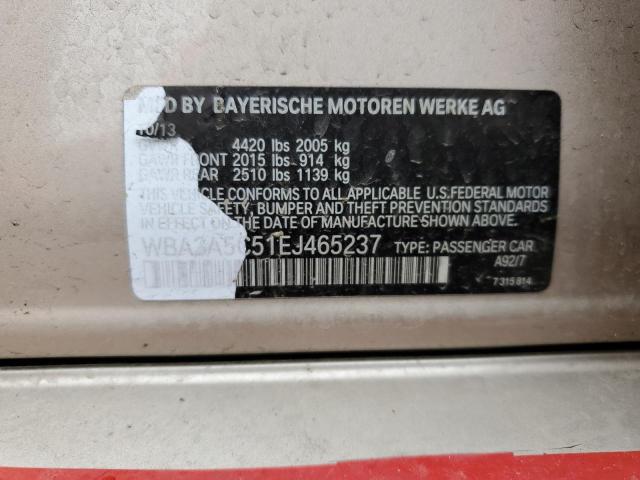WBA3A5C51EJ465237 BMW 328 I
