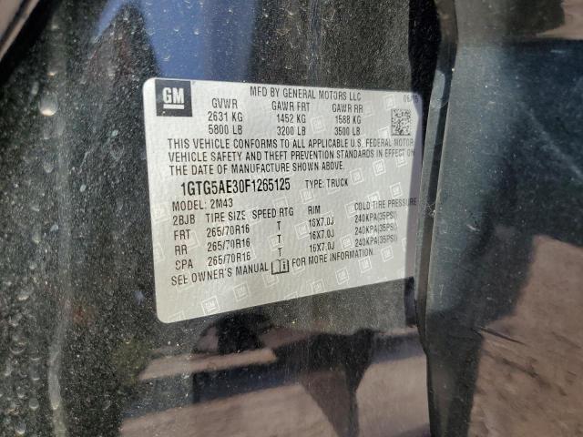1GTG5AE30F1265125 GMC Canyon