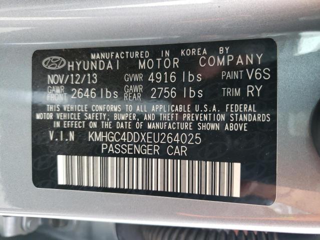 KMHGC4DDXEU264025 Hyundai Genesis 3.8l