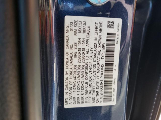 2HKRS4H41PH413445 Honda CR-V EX