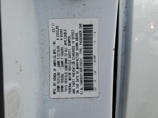 1HGCR2F13HA159522 Honda Accord Sport Special Edition