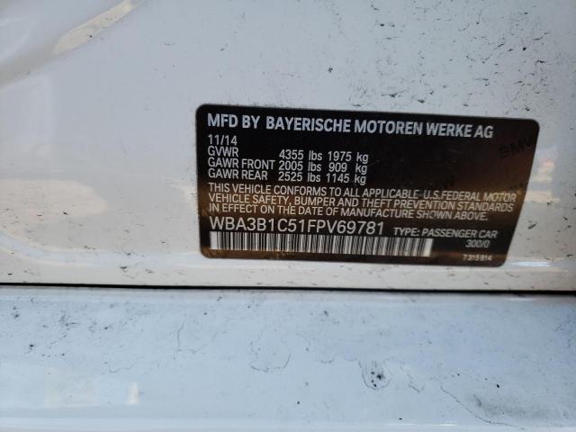 WBA3B1C51FPV69781 BMW 320 I