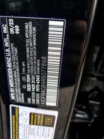 4JGFB4GB9RB077868 Mercedes-Benz Gle 450e 4matic