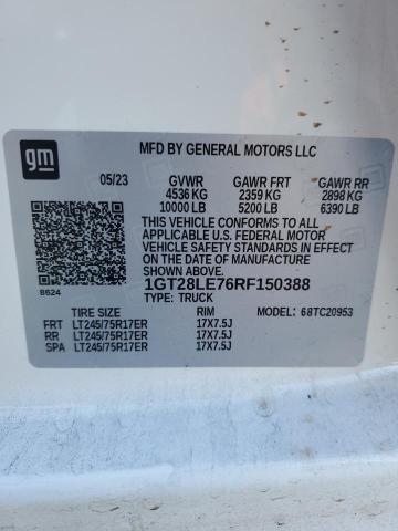 1GT28LE76RF150388 GMC Sierra C2500 Heavy Duty